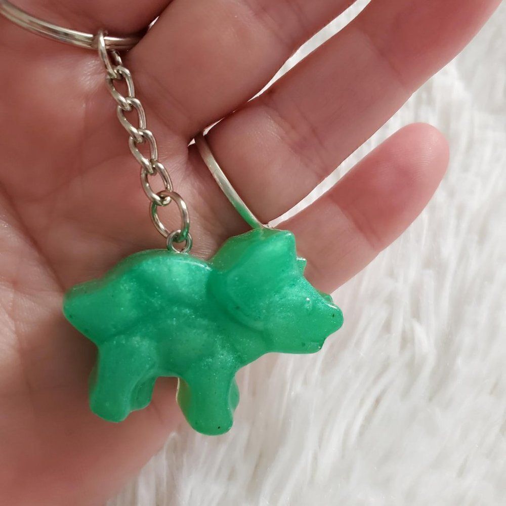 Dinosaur Resin Keychain   - Picture 12 of 16